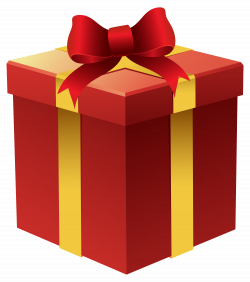 Gift Box in Red PNG Clipart - Best WEB Clipart