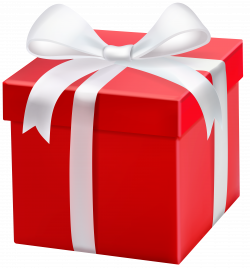 Red Gift Box Transparent Clip Art Image | Gallery ...