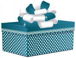 blue dotted gift box png - Free PNG Images | TOPpng