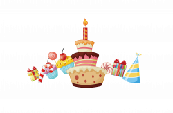 Birthday cake Cartoon - Birthday cake and gift boxes 5906*3886 ...