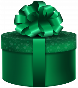Green Round Gift PNG Clip Art Image | Gallery Yopriceville - High ...