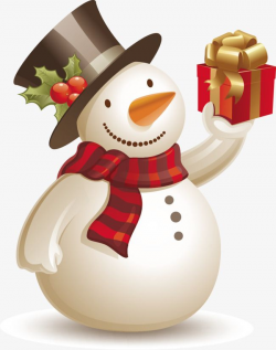 Vector Snowman Gifts, Snowman Clipart, Vector, Gift PNG and ...