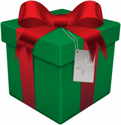 Christmas Gift Box Green Transparent PNG Clip Art | Gallery ...