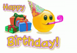 Happy Birthday Emoji GIF - HappyBirthday Emoji Gifts - Discover & Share GIFs