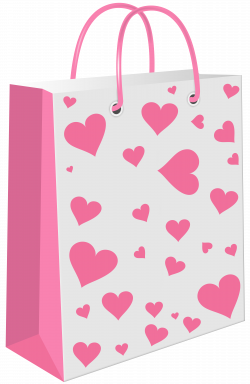 Heart Gift Bag Transparent Clip Art Image | Gallery ...