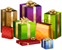 Wrapped Gifts Transparent PNG Clip Art Image | Gallery ...