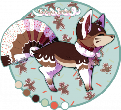 Advent Calendar day 18: Gingerbread Foxfan by Belliko-art on DeviantArt