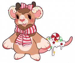 DTA Strudel Entry] Peppermind Gingerbread Mouse by ElskaFox on ...