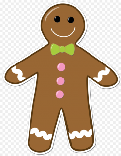 Christmas Gingerbread Man clipart - Food, Product, Finger ...