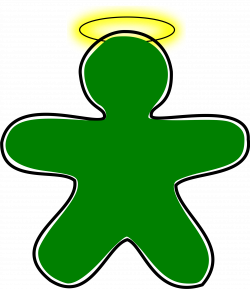 Clipart - Gingerbread Angel