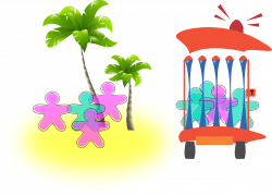 Clipart - Gingerbread Paradise and Prison