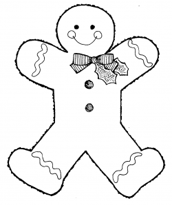 Coloring Pages : Gingerbread Man Coloring Page Free Pictures ...