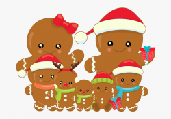 Gingerbread Clipart Gingerbread Family - Gingerbread Family ...
