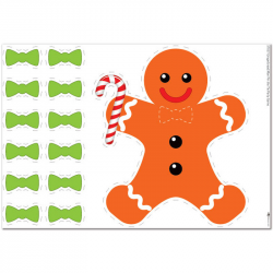 Gingerbread Man Party Game