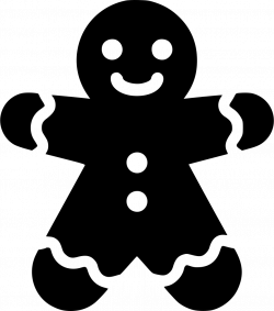 Gingerbread Man Svg Png Icon Free Download (#549864 ...
