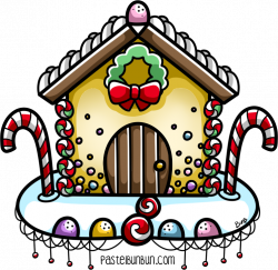 FREE DOWNLOADABLE - Gingerbread House Coloring Page! - PastelBunBun