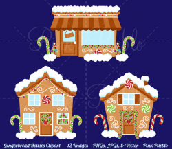Gingerbread House Clipart, Gingerbread House Clip Art ...