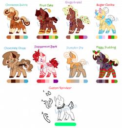 Holiday Treat Pony Adopts REDUCED PRICES(6/9 OPEN) by LycanTrin on ...