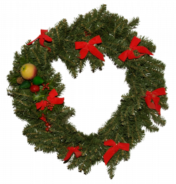 Holiday Wreath Clipart. Christmas Wreath Clipart Watercolor Flowers ...