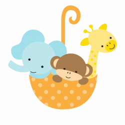 Safari Baby Shower Clipart - Baby Shower Clip Arts - giraffe ...