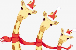 Christmas Giraffe PNG, Clipart, Cartoon, Christmas ...
