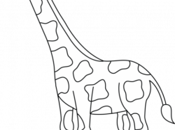 Outline Giraffe Cliparts 2 - 766 X 900 | carwad.net