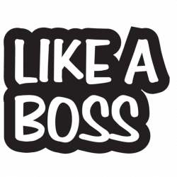 Like a Boss PNG Transparent Like a Boss.PNG Images. | PlusPNG