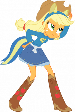 Apple Jack Equestria Girl Clipart