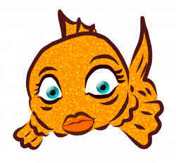Image for goldfish girl lips animal clip art | Animal Clip Art Free ...