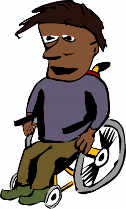 African Man in a Wheelchair by j4p4n | Multicultural images for K-16 ...