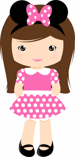 Disguised Girls Clipart. | Oh My Fiesta! in english