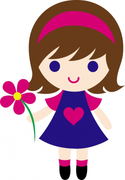 Cute Baby Girl Clipart | Free download best Cute Baby Girl ...