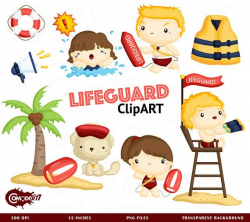Lifeguard Clipart, Lifeguard Clip Art, Lifeguard Png, Beach ...