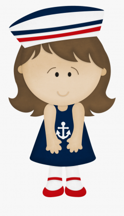 Sailor Clipart Baby Girl - Marinero Dibujo #82626 - Free ...