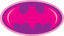 pink purple girly batman batgirl...
