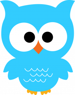 Cute Blue Owls Group (50+)