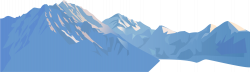 HD Glacier Clipart Hills - Mountains Transparent Background ...