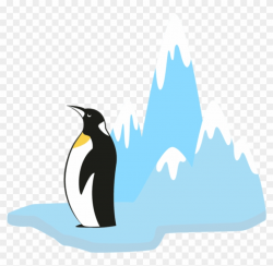 Free Png Penguin On Glacier Transparent Png - Cartoon ...