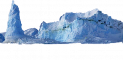 ice antartica - Sticker by Taliafera