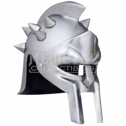 Spiked Crest Gladiator Helmet - AH-H014S by Buying A Sword