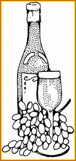 Astonishing Johnny Automatic Wine Bottle And Glass Svg Clipart Best ...