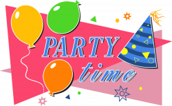 28+ Collection of It's Party Time Clipart | High quality, free ...