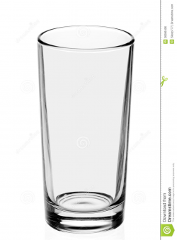 Empty Glass On The White | Clipart Panda - Free Clipart Images