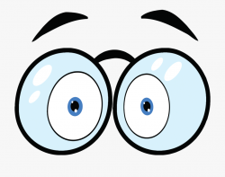 Funny Eyes Clipart - Eyes With Glasses Png , Transparent ...