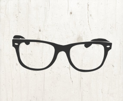 Glasses SVG file, glasses clipart, eyeglasses svg, Glasses svg, Hipster Svg  - commercial use svg