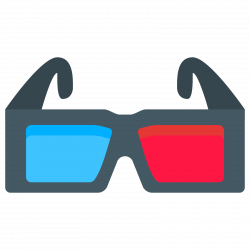 3D Glasses Icon - free download, PNG and vector