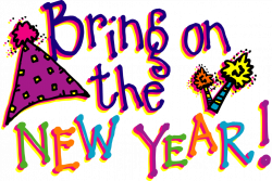 Happy New Year Clipart 2018, New Year Clip Art Free Download