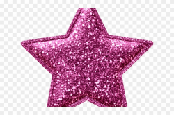 Sparkles Clipart Little Star - Pink Glitter Star Clipart, HD ...
