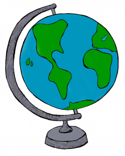Globe Clip Art By Carrie Teaching First My World Doodles And ...