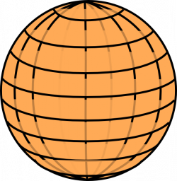 Orange Globe Clip Art at Clker.com - vector clip art online, royalty ...